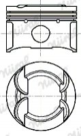 081 PI 00104 000 MAHLE / KNECHT Поршень