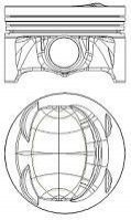 8743390710 NURAL Поршень