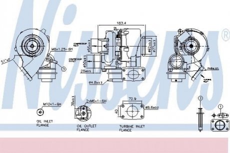 93202 NISSENS Турбіна
