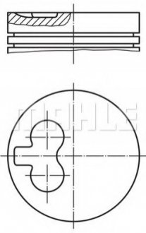 029 82 01 MAHLE / KNECHT Поршень