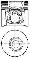 8712220000 NURAL Поршень в комплекті на 1 циліндр, STD