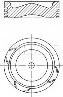 213 69 00 MAHLE / KNECHT Поршень