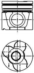 40 307 600 KOLBENSCHMIDT Поршень