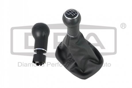 77111640802 DPA Ручка КПП с пыльником черный 6 ступ VW BORA (99-02),GOLF (98-06)/Seat Leon (00-01),Toledo (99-01) (77111640802) DPA