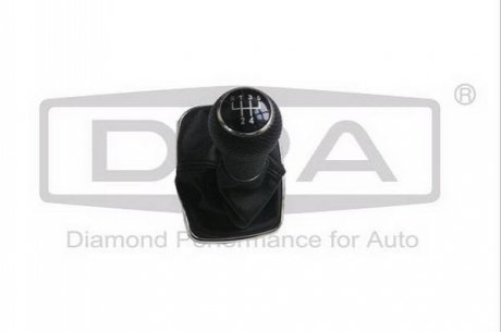 77110004302 DPA Ручка КПП с пыльником черный 5 ступ VW Bora (98-05),Golf (07-14)/Seat Leon (99-06) (77110004302) DPA