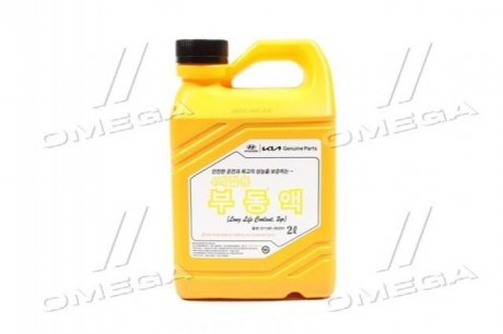 07100-00201 Hyundai/Kia/Mobis Антифриз концентрат 2 л Hyundai Long Life Coolant (красный) (07100-00201) Mobis