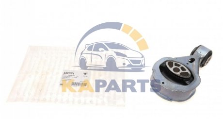 532C74 HUTCHINSON Опора двигателя Renault Scenic III, Megane 1.4; 2.0 (08-) (532C74) Hutchinson