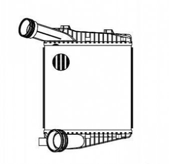 LRIC 1856 LUZAR Радиатор интеркулера VW TOUAREG (02-)/TOUAREG (10-) правый (LRIC 1856) Luzar