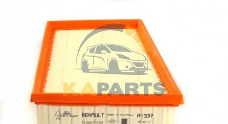 165467753R RENAULT ФІЛЬТР ПОВІТРЯНИЙ