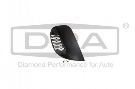 88070913702 DPA Решетка противотуманной фары правая Seat Leon (06-10) (88070913702) DPA