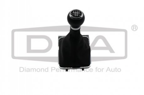 77111575602 DPA Ручка КПП з пыльником чорний 5 ступ VW Passat (06-11) (77111575602) DPA