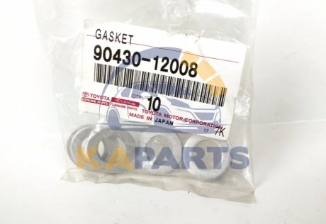 9043012008 TOYOTA Шайба сливной пробки масляного поддона АКПП (9043012008) TOYOTA