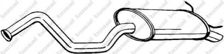 Глушитель задняя часть RENAULT LAGUNA I 94-97 (278-769) BOSAL