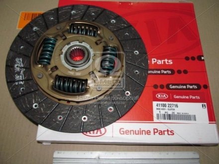 Диск сцепления Getz 1600 CC - ALPHA DOHC (41100-22716) Mobis