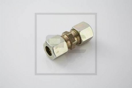 076.007-00A PE AUTOMOTIVE З`єднувач прямий 16x16 пластикових трубок з гайками