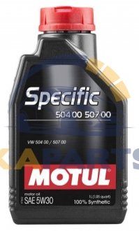 838711 MOTUL Олива моторна Motul Specific VW 504.00-507.00 5W-30, 1л.