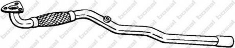 Труба вихлопна OPEL ASTRA G 00-03 (852-455) BOSAL