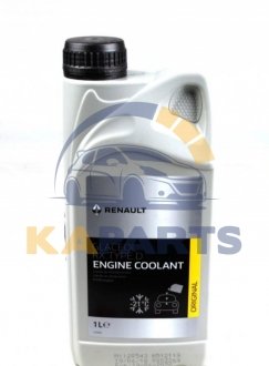 7711428133 RENAULT Антифриз GLACEOL RX TYPE D (зелений) -21°C, 1л