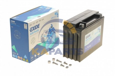 AGM12-23 EXIDE Аккумулятор залитый и заряженный AGM 21Ah 350A