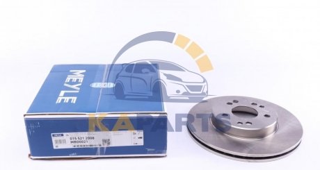 0155212008 MEYLE Диск гальмівний пер. W124 (вент.) M104(2,8-3,