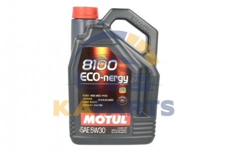 812306 MOTUL Олива моторна Motul 8100 Eco-Nergy 5W-30, 5л.