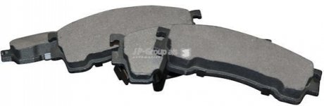 3863601110 JP GROUP Колодки гальмівні передні Mazda 323/626 -04