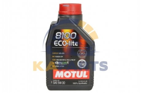 839511 MOTUL Масло моторна Motul 8100 Eco-lite 5W-30 1л