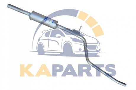 Глушитель промежуточный LOGAN (65529) ASAM