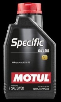 843611 / 104844 MOTUL Масло моторное 100% синтетическое д/авто