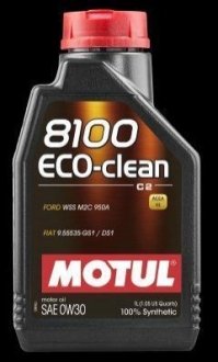 868011 / 102888 MOTUL Масло моторное 100% синтетическое д/авто