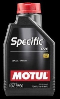 102208 / 102208 MOTUL Масло моторное 100% синтетическое д/авто