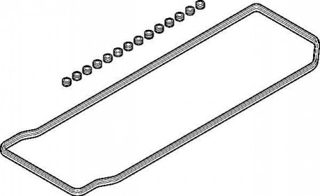 381.390 ELRING Комплект прокладок ГБЦ. VOLVO. верхний