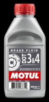 807910 / 102718 MOTUL Гальмівна рідина 100% синтетична