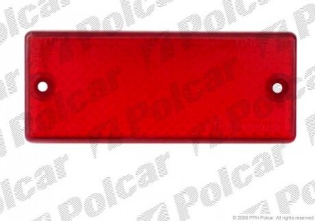 2950972E Polcar Стекло фары противотуманной задней