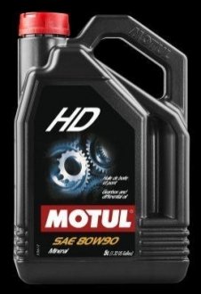 105781 MOTUL Олива трансмісійна мінеральна Motul "HD" 80W-90, 1л (100102=105781)