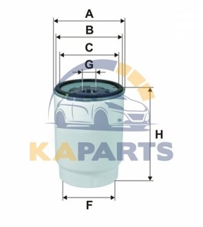 95149Е WIX FILTERS Фільтр паливний