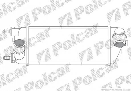 30A1J81X Polcar Радиаторы воздуха (Интеркулеры)