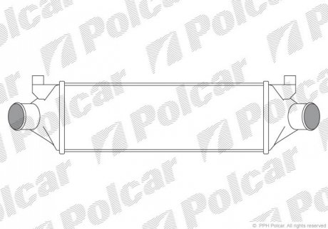 3248J82X Polcar Радиаторы воздуха (Интеркулеры)