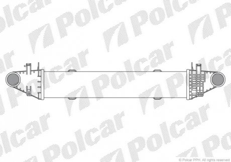 5070J8-2 Polcar Радиаторы воздуха (Интеркулеры)