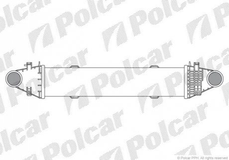 5070J8-1 Polcar Радиаторы воздуха (Интеркулеры)