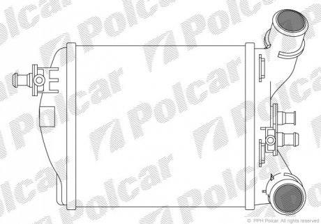 3035J83X Polcar Радиаторы воздуха (Интеркулеры)