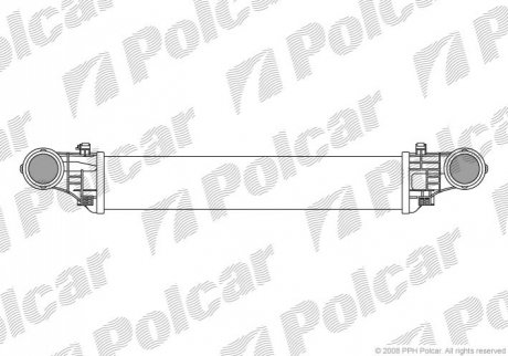 5016J8-1 Polcar Радиаторы воздуха (Интеркулеры)