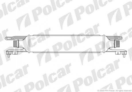 5558J8-2 Polcar Радиаторы воздуха (Интеркулеры)