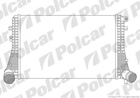 9555J8-1 Polcar Радиаторы воздуха (Интеркулеры)