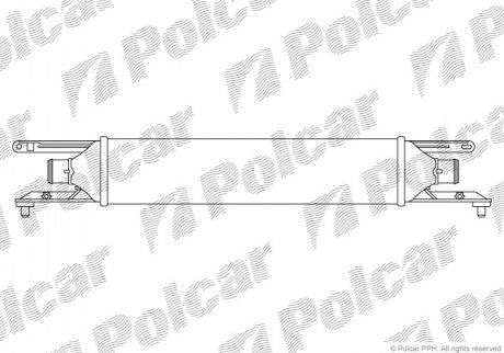 3024J8-2 Polcar Радиаторы воздуха (Интеркулеры)