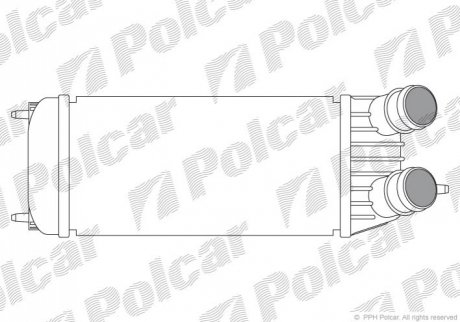 2397J8-1 Polcar Радиаторы воздуха (Интеркулеры)