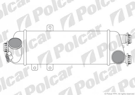 4114J8-1 Polcar Радиаторы воздуха (Интеркулеры)