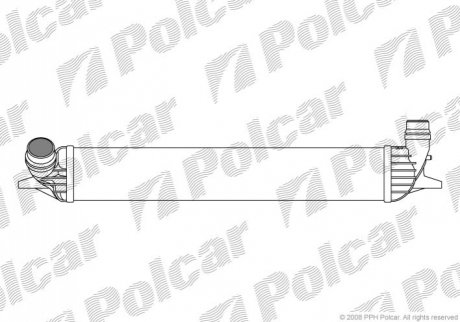 6039J8-1 Polcar Радиаторы воздуха (Интеркулеры)