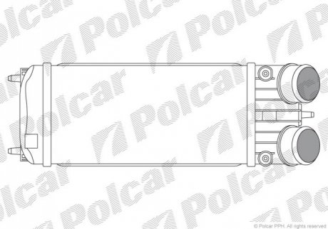 5724J8-2 Polcar Радиаторы воздуха (Интеркулеры)