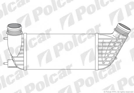 2397J8-2 Polcar Радиаторы воздуха (Интеркулеры)